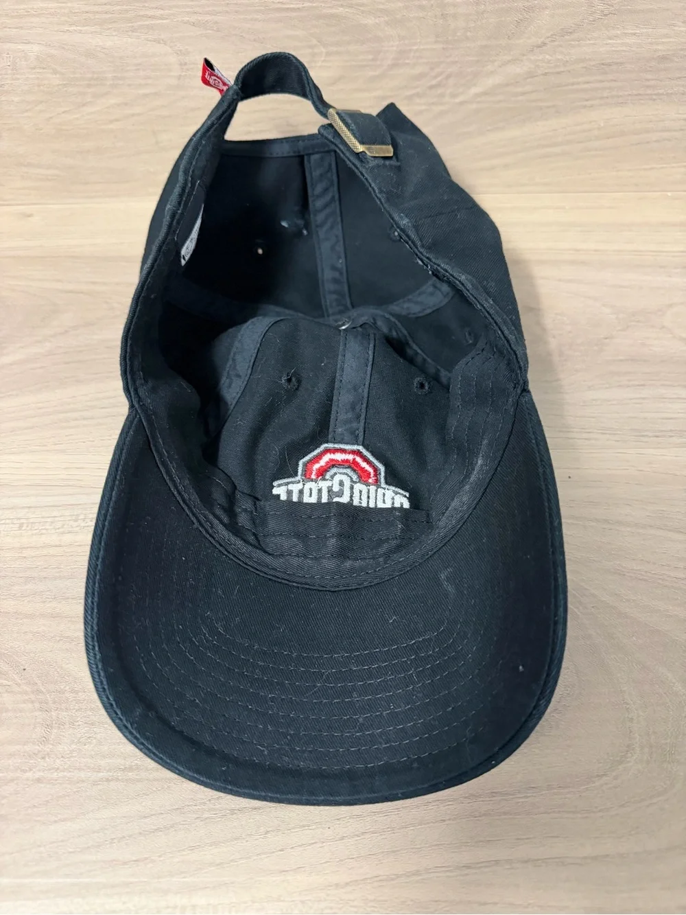 47 Brand Ohio State Buckeyes Hat Black Adjustable Strapback Cap